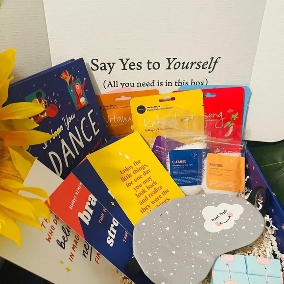 Self-Care Gift Box Birthday Gift Box Valentine’s Day Box Positivity For Unisex